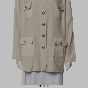 Calvin Klein Elegant Cream Women's Jacket